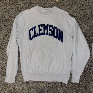 CLEMSON Champion crew neck
